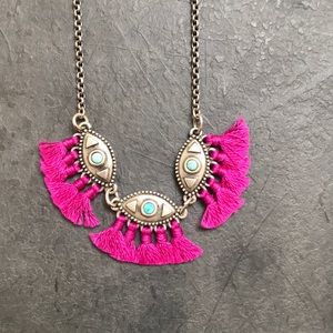 Evil eye necklace